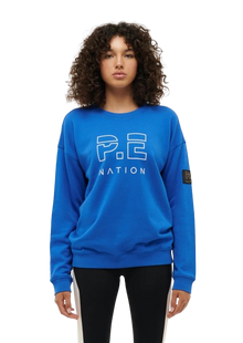  P.E Nation Heads Up Sweat - Electric Blue