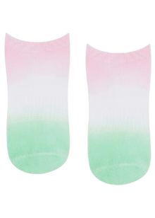  Move Active Classic Low Rise Grip Socks - Watermelon Ombre