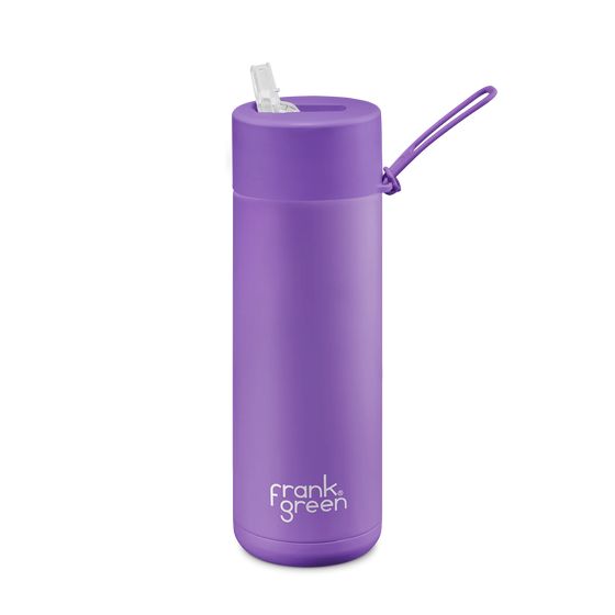 Frank Green Limited Edition Ceramic 595ml Reusable Bottle - Cosmic Purple