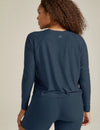  Beyond Yoga Featherweight Daydreamer Pullover - Nocturnal Navy