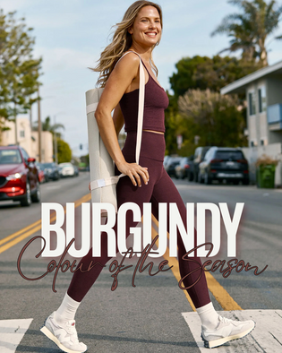  BURGUNDY THE COLOUR OF THE SEASON