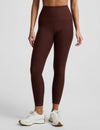 Beyond Yoga Caught In The Midi High Waist Legging - Iced Mocha Heather