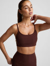 Beyond Yoga Spacedye Forever Bra 007NK - Iced Mocha Heather