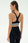 Splits59 Airweight Maci Bra - Black/Stone Blue