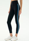 Splits59 Ella High Waist Airweight 7/8 Legging - Black/Stone Blue

