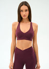 Splits59 Mia Rigor Bra - Dark Cherry