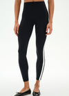 Splits59 Miles High Waist Rigor 7/8 - Black/White