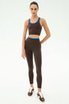 Splits59 Dual High Waist Airweight Legging - Dark Chocolate