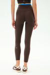 Splits59 Dual High Waist Airweight Legging - Dark Chocolate