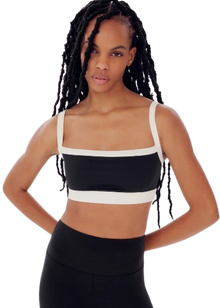  Splits59 Monah Rigor Bra Black/White