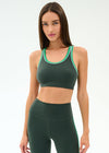 Splits59 Robbie Airweight Bra - Military/Spearmint