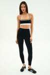 Splits59 Layla Airweight High Waist Rigor 7/8 - Black/Lentil