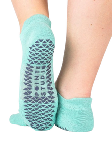  Pointe Studio Union Grip Socks - Birch