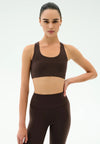 Splits59 Sara Airweight Bra - Dark Chocolate