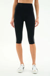 Splits59 Ella High Waist Airweight 16" Capri - Black/White