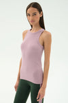 Splits59 Kiki Rib Tank Blush