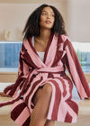 Hommey Robe - Rocky Road Stripes