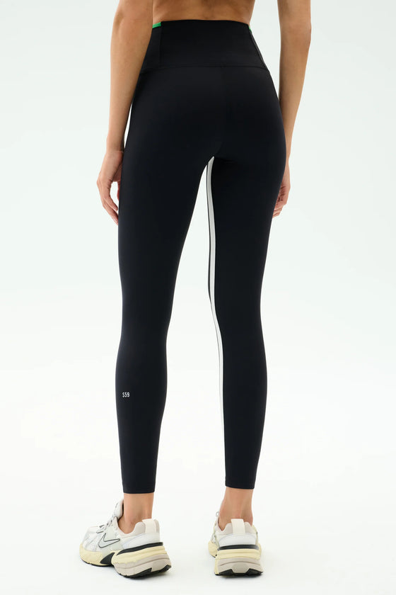 Splits59 Easton Rigor High Waist 26" Leggings - Black/Grass
