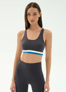  Splits59 Airweight Maci Bra - Graphite/White