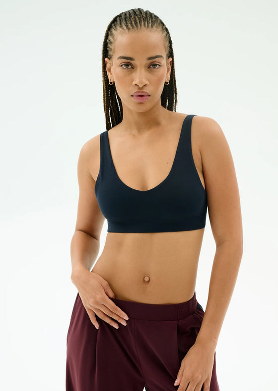 Splits59 Airweight Scoop Back Bra - Indigo