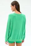 Splits59 Andie Oversized Fleece Sweatshirt - Spearmint