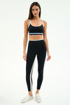 Splits59 Sam High Waist Rigor 7/8 Legging - Black/Skylight