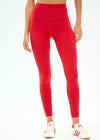 Splits59 Airweight High Waist 28" Full Length Legging - Pirate Red
