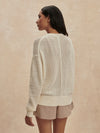 Varley Pembroke Knit Cardigan - Egret
