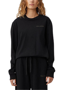  C&M Camilla and Marc Pierre Long Sleeve Top - Black
