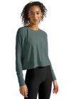 Beyond Yoga Featherweight Daydream Pullover - Storm Heather