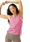 Beyond Yoga Featherweight Rebalance Tank - Pink Bloom Heather