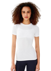 Splits59 Louise Rib Short Sleeve White