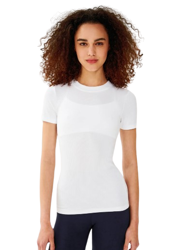 Splits59 Louise Rib Short Sleeve White