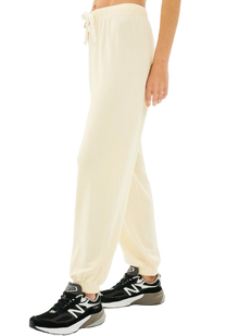  Splits59 Andie Oversized Fleece Sweatpant - Creme