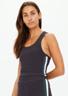 The Upside Limiter Sophie Crop - Charcoal