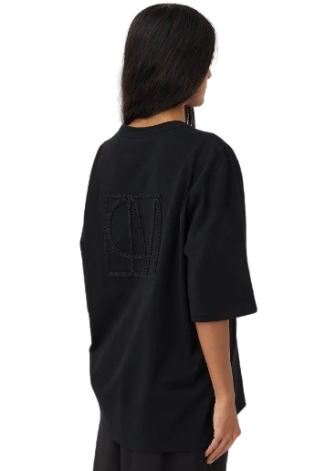 C&M Camilla and Marc Sidra Embroidered Tee - Black