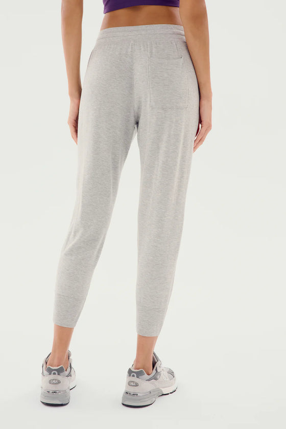 Splits59 Reena Fleece 7/8 Pant - Grey