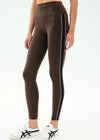 Splits59 Margot Rigor 7/8 Legging - Dark Chocolate/Black