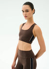 Splits59 Lexi Rigor Bra - Black/Dark Chocolate