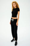 Splits59 Andie Oversized Fleece Sweatpant - Black