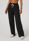 Vuori Halo Essential Wideleg - Black Heather