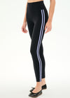 Splits59 Ella High Waist Airweight 7/8 Legging - Black/Purple