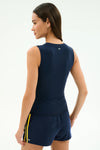 Splits59 Carter Airweight Lite Tank - Indigo