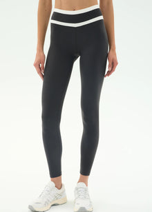  Splits59 Mason High Waist Rigor Full Length 28" Legging Graphite/White