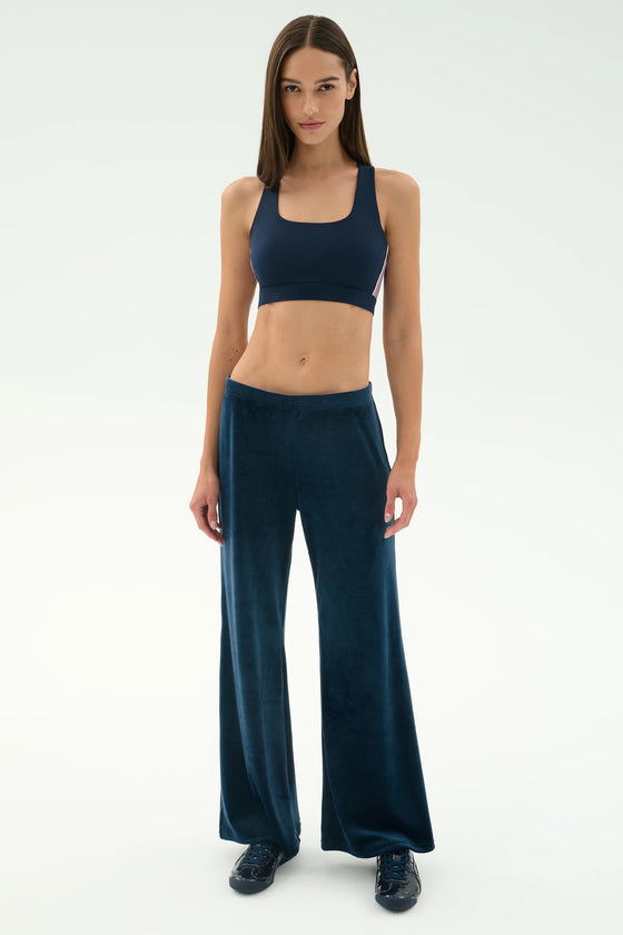 Splits59 Joy Velour Pant - Indigo