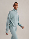 Varley Sian Piped Half Zip Sweat - Tourmaline