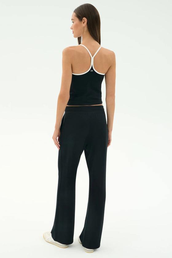 Splits59  Raven Fleece Full Length Sweatpant - Black