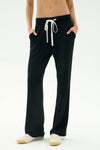 Splits59  Raven Fleece Full Length Sweatpant - Black
