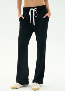  Splits59  Raven Fleece Full Length Sweatpant - Black