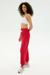 Splits59 Andie Oversized Fleece Sweatpant - Pirate Red